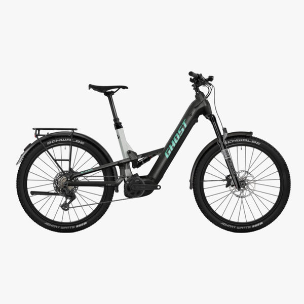 Bicicleta elŽctrica de Monta–a E-ASX Universal Low EQ blazing black/misty gray 2026