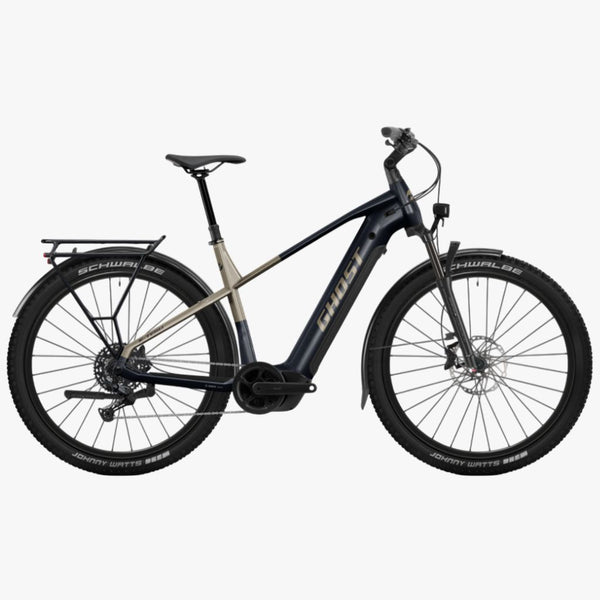 Bicicleta elŽctrica de Monta–a E-TERU ADVANCED EQ High eerie black/beaver 2026