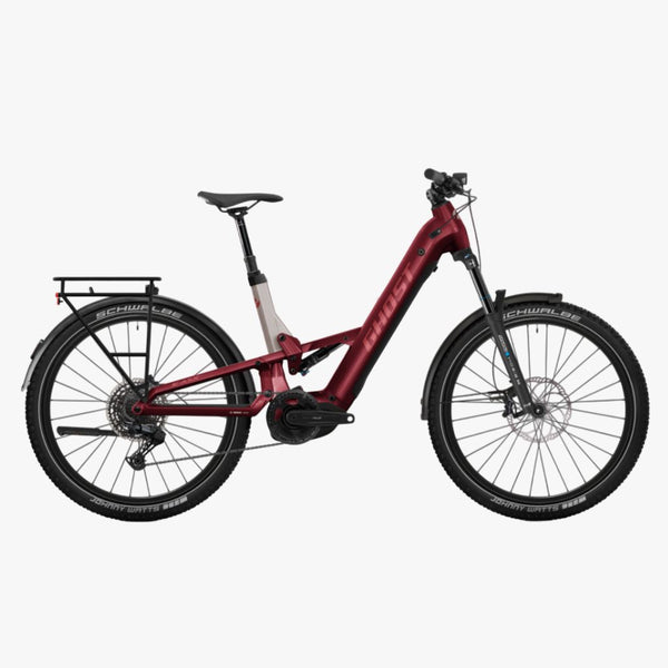 Bicicleta elŽctrica de Monta–a E-ASX Essential Low EQ rebel red/coffee pebble 2026