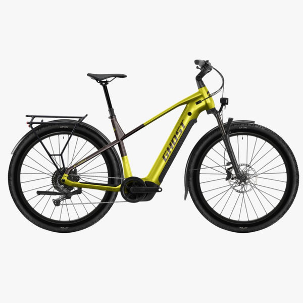 Bicicleta elŽctrica de Monta–a E-TERU Universal EQ High harvest yellow/cocoa brown 2026