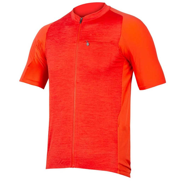 ENDURA MAILLOT GV500 REIVER S/S: PAPRIKA