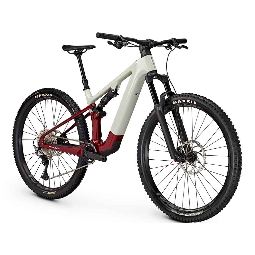 Bicicleta eléctrica Focus VAM2 SL 8.7 Lightgrey glossy / Mahagonyred glossy