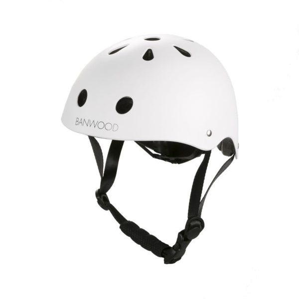 BANWOOD KIDS CASCO CLÁSICO - BLANCO MATE
