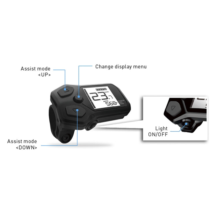 shimano steps fahrradcomputer Display-Fahrradcomputer Steps SC-E8000 Shimano
