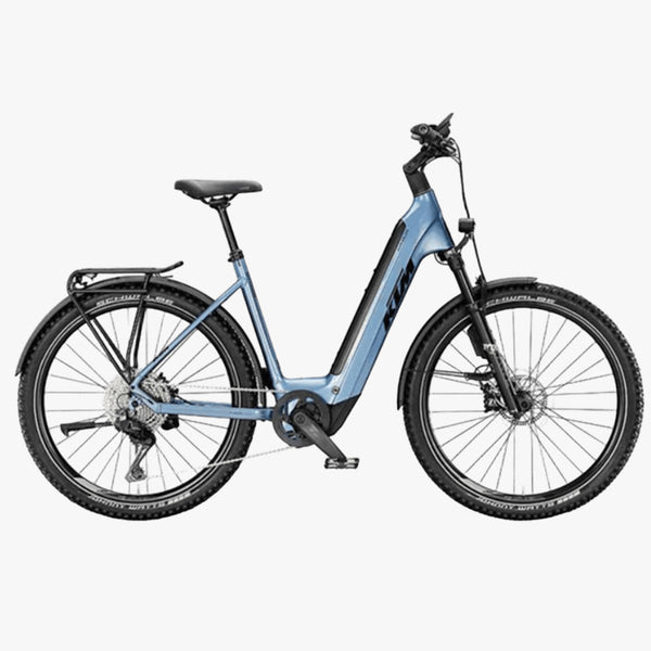 Bicicleta eléctrica de Trekking KTM Macina Aera LFC ABS di2- Steel Blue