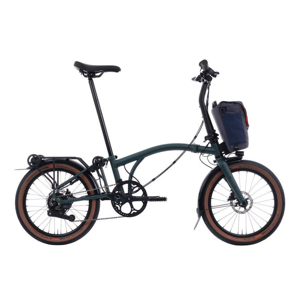 Bicicleta eléctrica Urbana Brompton Electric G Line with SuperRoll+ and Handlebar Control 2026 Forest Green