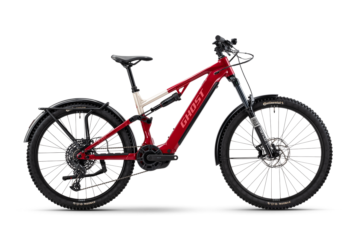E-ASX ESSENTIAL EQ · rebel red/coffee pebble - glossy