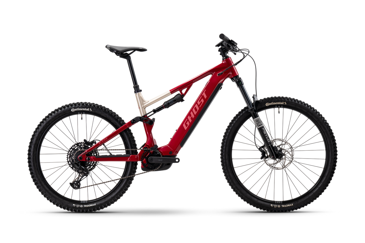 E-ASX ESSENTIAL · rebel red/coffee pebble - glossy