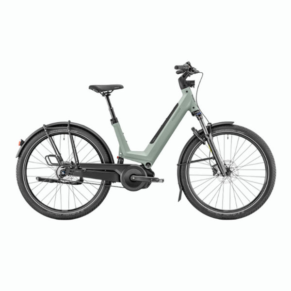 Bicicleta eléctrica Urbana Moustache Mardi 27.4 FS Green Argile Metal Light 600Wh 2026