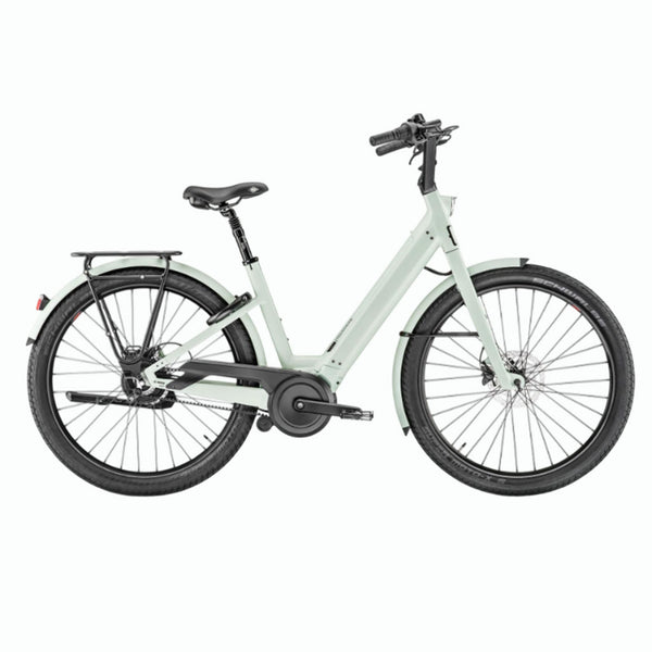 Bicicleta eléctrica Urbana Moustache Lundi 27.6 Pastel Mint Matt 625WH 2025