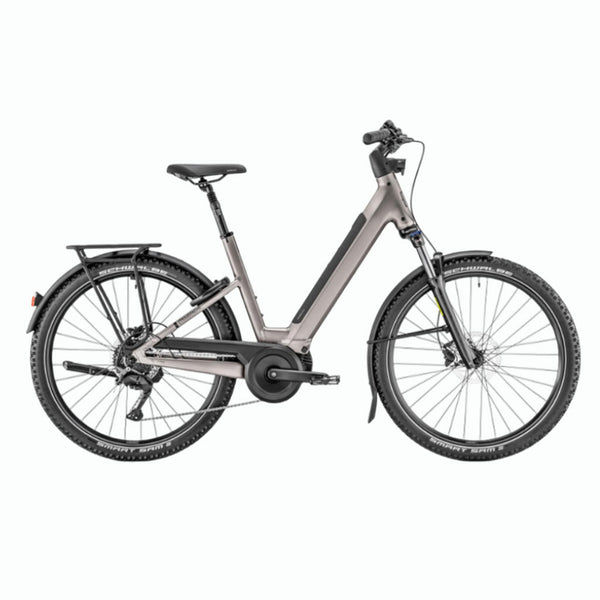 Bicicleta eléctrica de Trekking Moustache Xroad 2 Open Titanium Matt 540Wh 2026