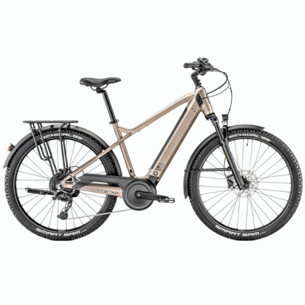 Bicicleta eléctrica de Trekking Moustache Xroad ES Titanium Glossy 2026