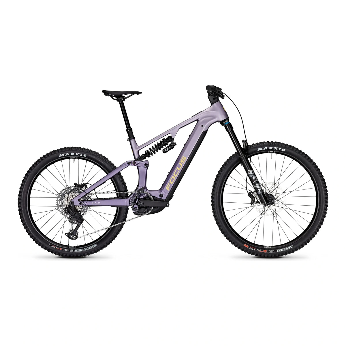 FOCUS SAM 8 2027 púrpura 600Wh lateral