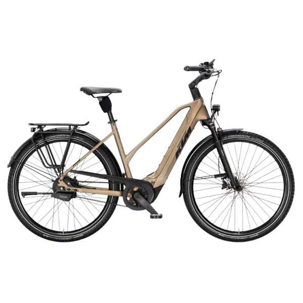 Bicicleta eléctrica Urbana KTM Macina City 810 Belt D Olive Pearl Matt 2026