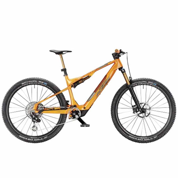 Bicicleta eléctrica KTM MACINA SCARP SX EXONIC FRESH ORANGE (DARK CHROME) 2026