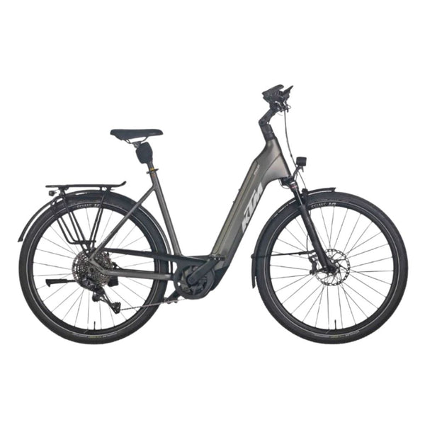 Bicicleta eléctrica de Trekking KTM Macina Style 810 US Machine Grey