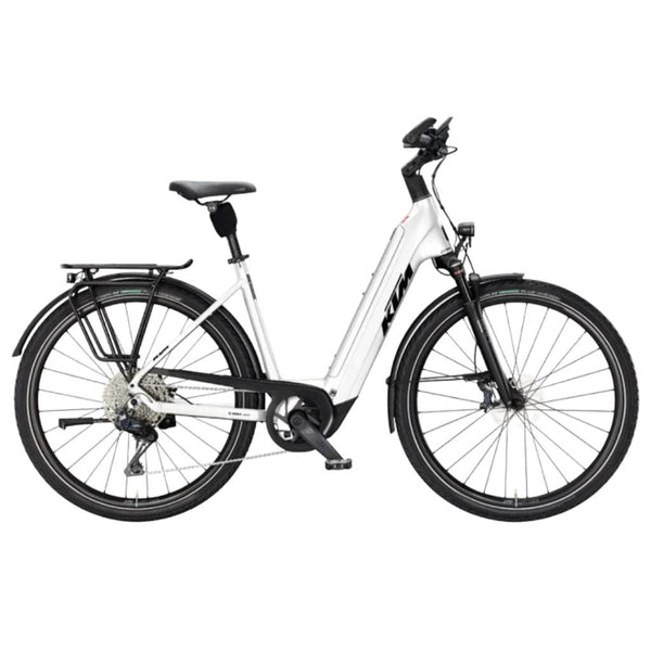 Bicicleta eléctrica de Trekking KTM Macina Style 820 H White