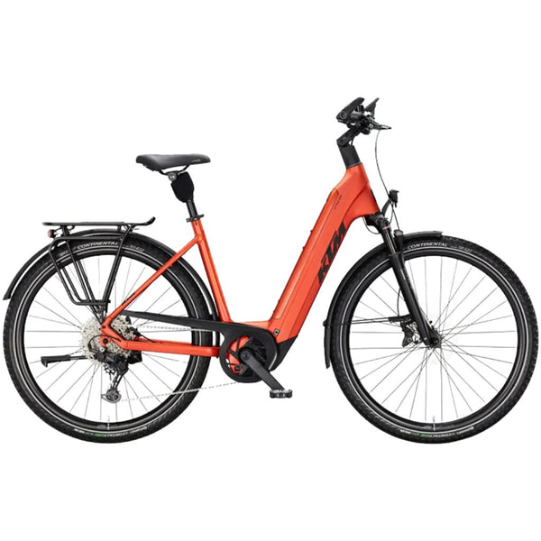 Bicicleta eléctrica de Trekking KTM Macina Style 830 D Burnt Orange Matt