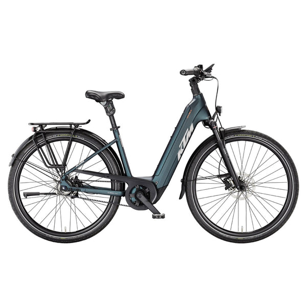 Bicicleta eléctrica Urbana KTM Macina City 820 XL BELT US Dark Sea Matt 2026