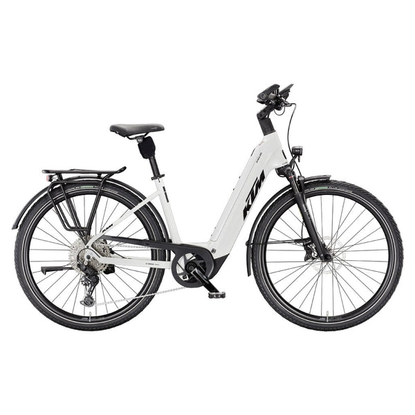 Bicicleta eléctrica de Trekking KTM Macina Style 820 D White