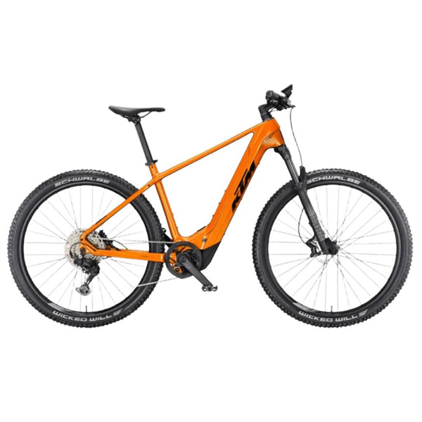 KTM Macina Prowler Exonic Elektrofahrrad Orange Transparent