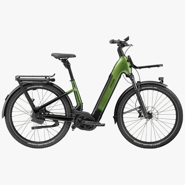 Bicicleta eléctrica de Trekking Cannondale Tesoro Automatiq Low StepThru Sea Green