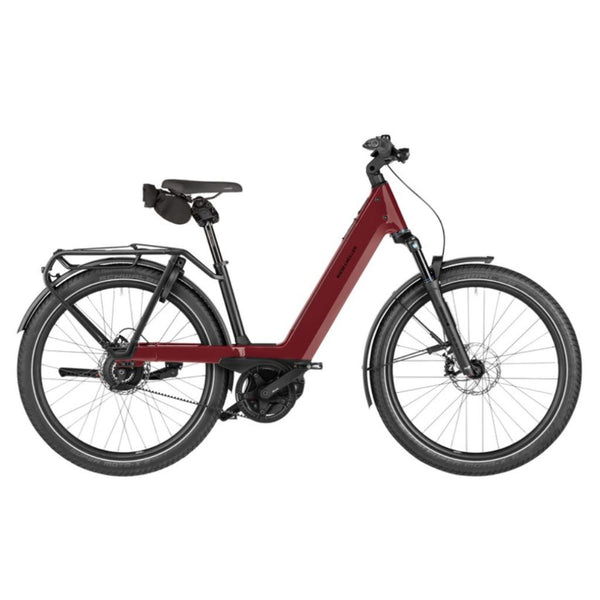 Bicicleta eléctrica Urbana Riese Muller Nevo5 touring red 600WH
