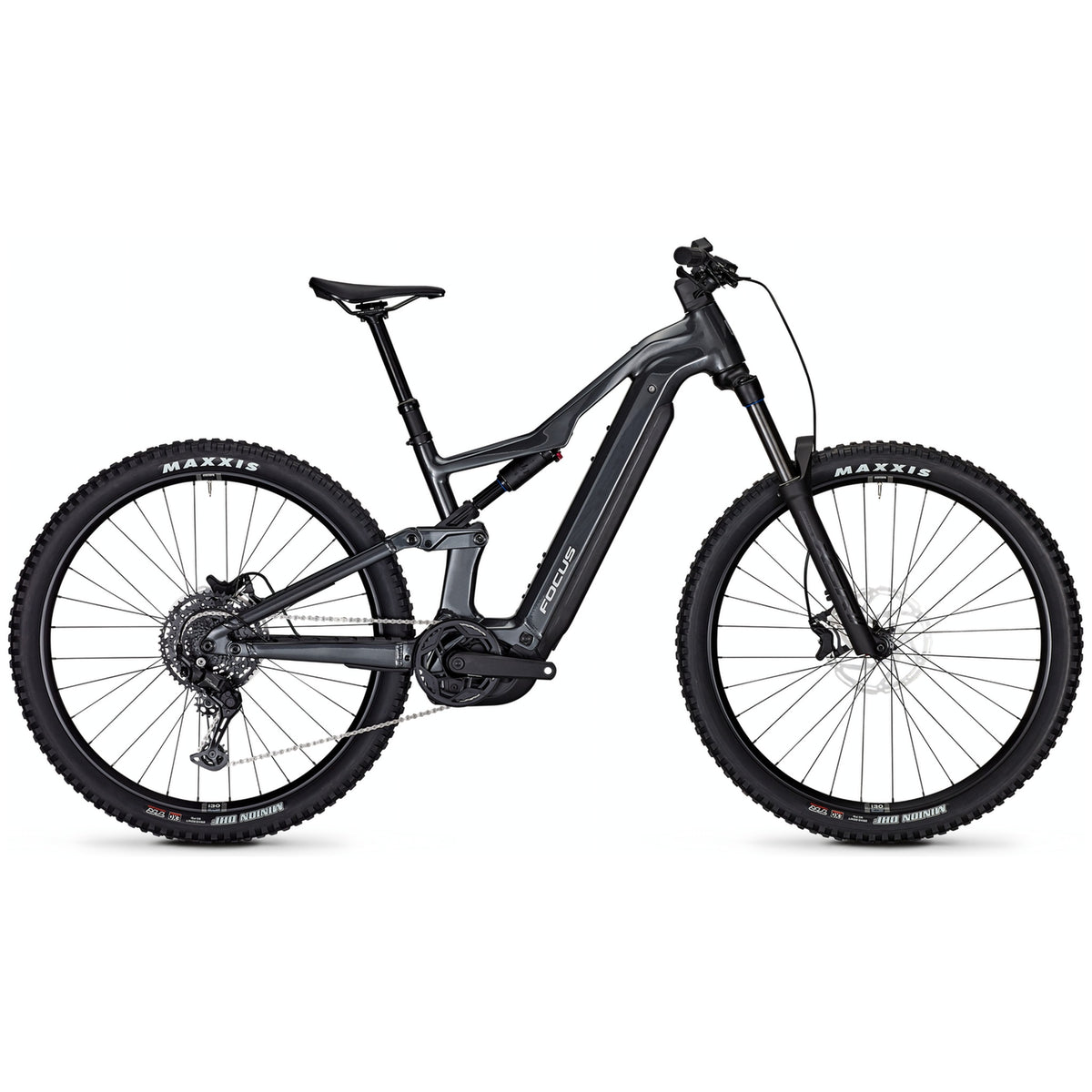 FOCUS THRON² 6.6 — Negro — Vista lateral