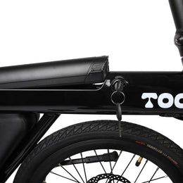 Bicicleta eléctrica plegable TOOT Blanca
