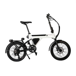 Bicicleta eléctrica plegable TOOT Blanca