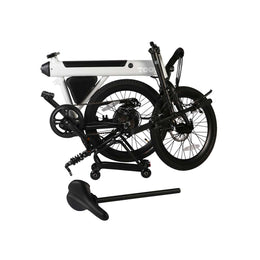 Bicicleta eléctrica plegable TOOT Blanca