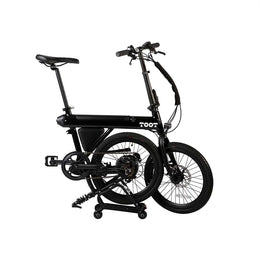 Bicicleta eléctrica plegable TOOT Negra