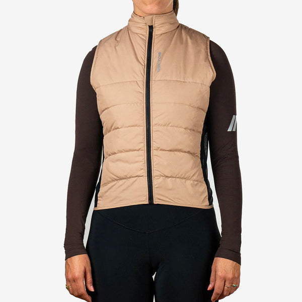 Chaleco Factory Thermal Padded W Marrón