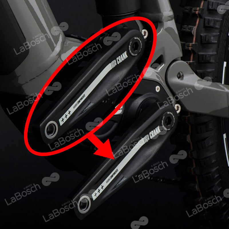haibike pedale Haibike The Crank+++ 32 165MM Kurbeln