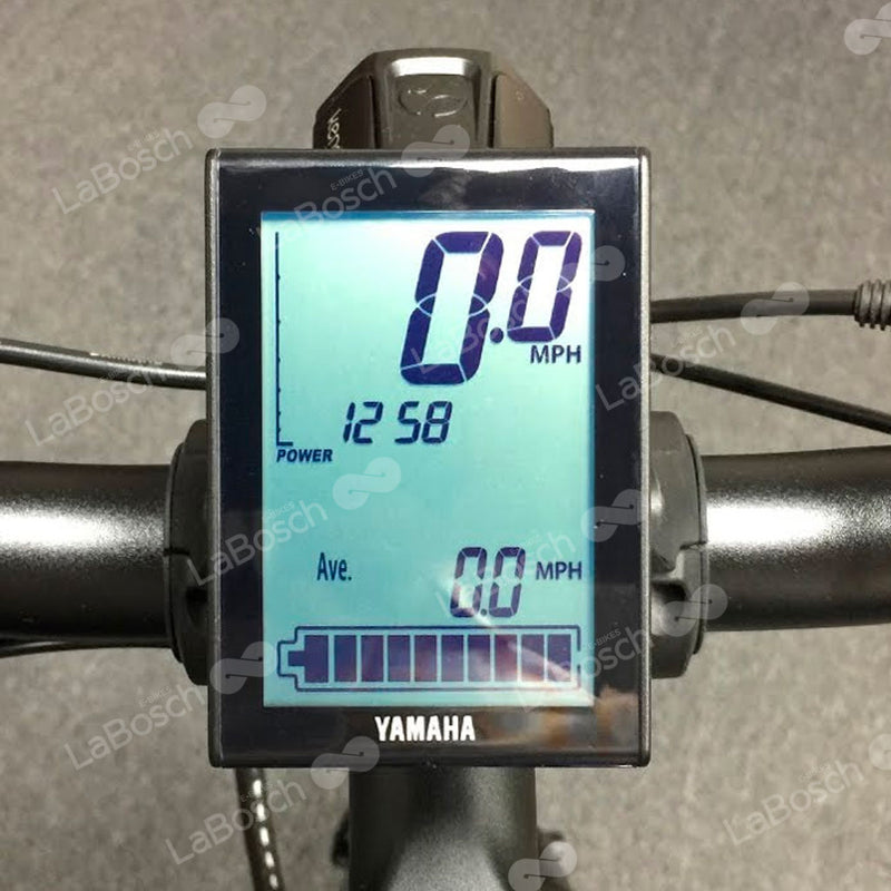 fahrradcomputer yamaha 2016 Yamaha LCD-Display