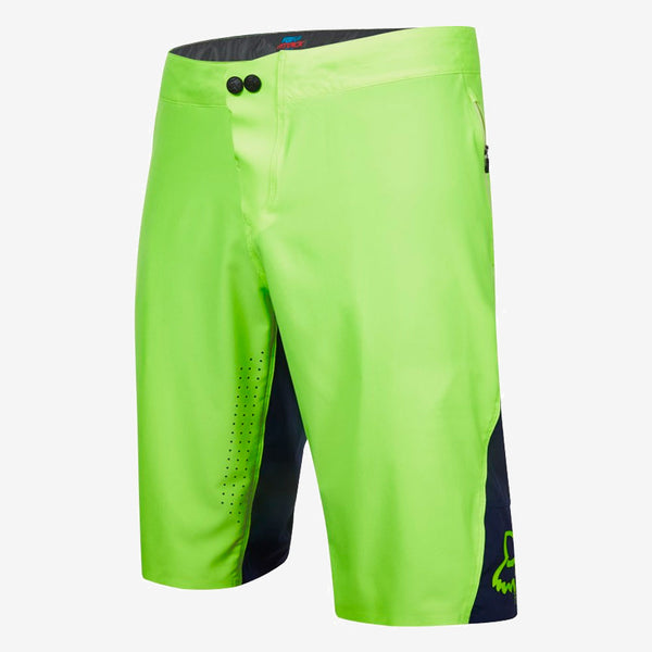 Fox Attack Navy Shorts mit Culotte Gelb